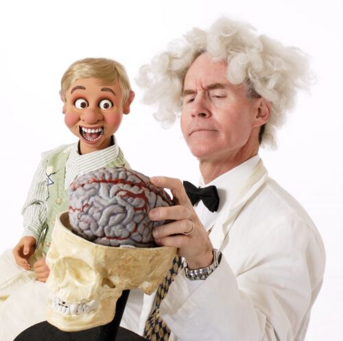 Mark Hellerstein and puppet 